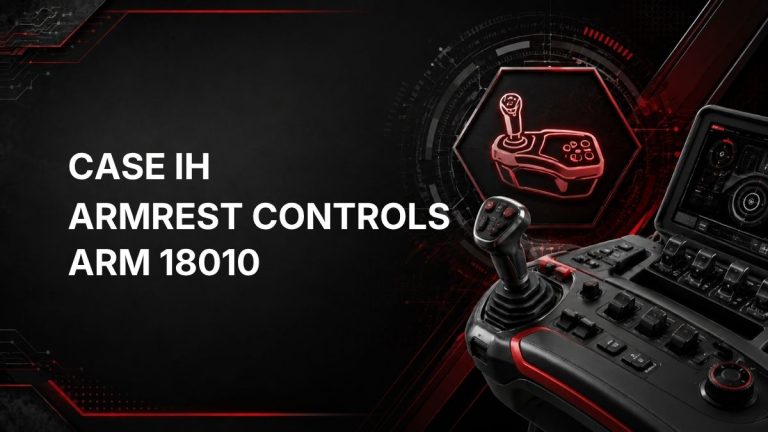 Case IH Tractor ARM 18010 Fault Code: Powershift Throttle Voltage Too Low