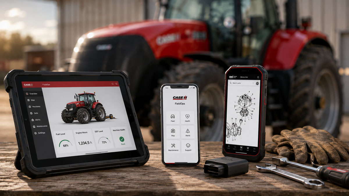 The Most Useful Official Case IH and CNH Apps for Diagnostics and Service